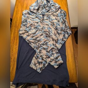 Under Armour Lightweight Wind Jacket, Camo/Anorak || Mens Small